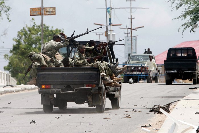 Somali forces kill 15 al-Shabab militants after hotel attack