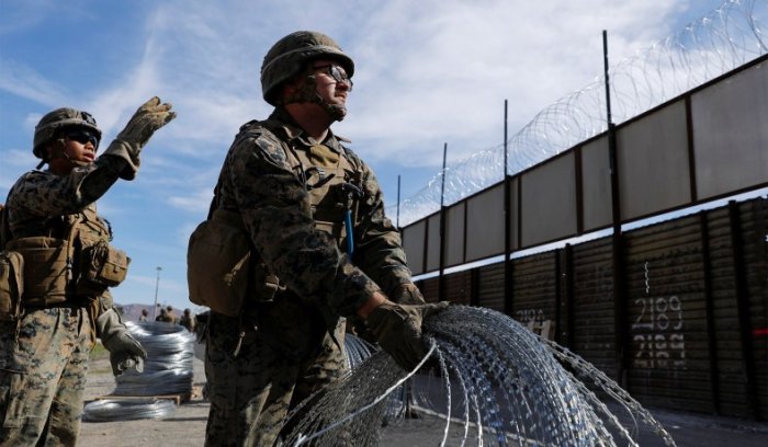 Pentagon to deploy additional 2,100 troops to U.S.-Mexico border