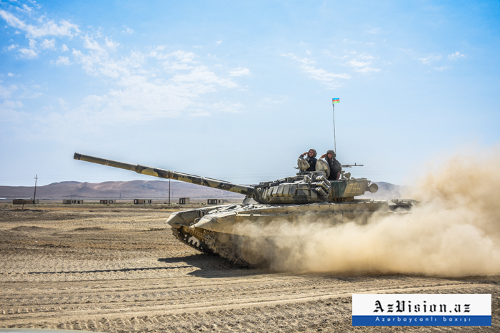   Die Panzereinheiten der aserbaidschanischen Armee beginnen mit den Vorbereitungen für die Internationalen Armeespiele 2019 -   FOTOS    