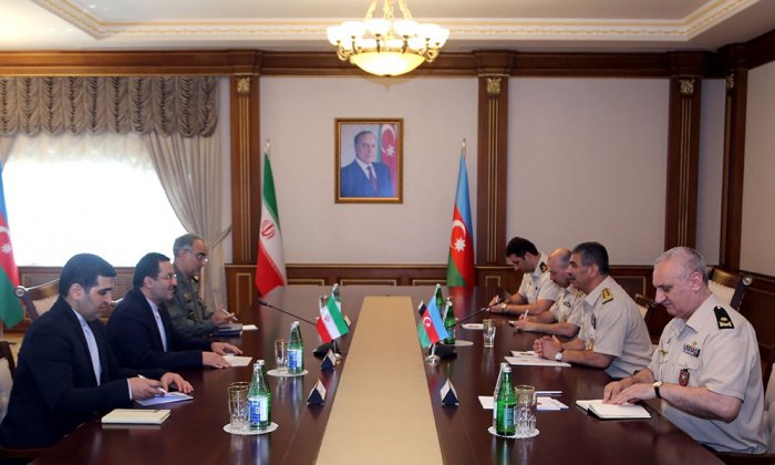   Azerbaijan, Iran discuss military cooperation  