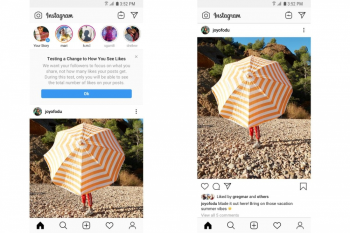 Instagram ocultará los "me gusta" en estos 6 países