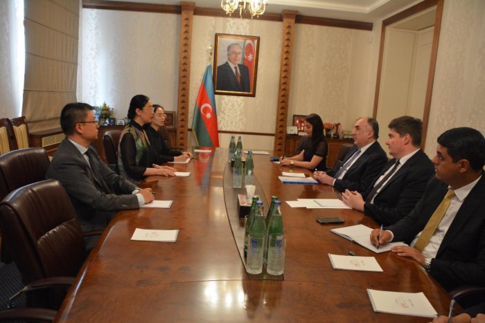   Azerbaijani FM receives new Chinese ambassador  
