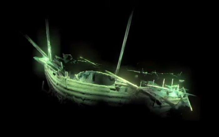   Sensationsfund in der Ostsee: Forscher entdecken perfekt erhaltenes 500 Jahre altes Schiffswrack  