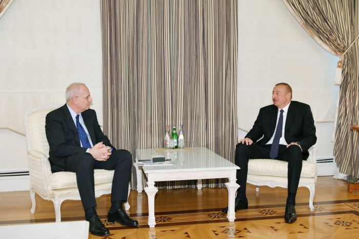   Ilham Aliyev recibe al presidente de la Federación Internacional de Astronáutica-   Actualizado    