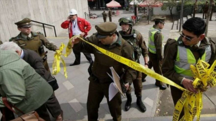 Explosión de bomba en una comisaría en Chile deja cinco heridos