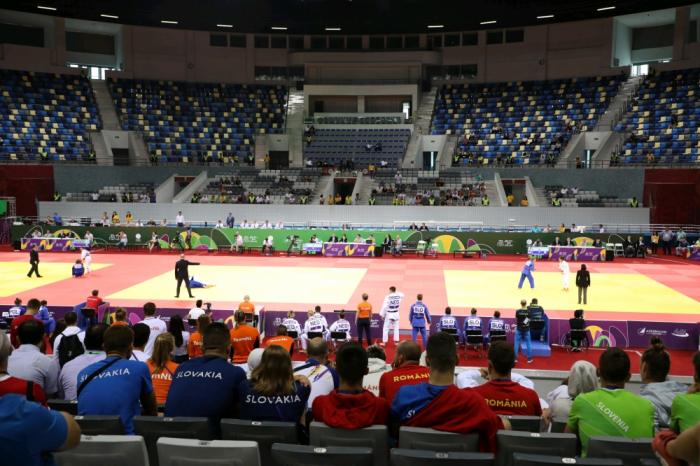   La dernière journée des épreuves de judo est lancée au Palais des sports de Bakou  