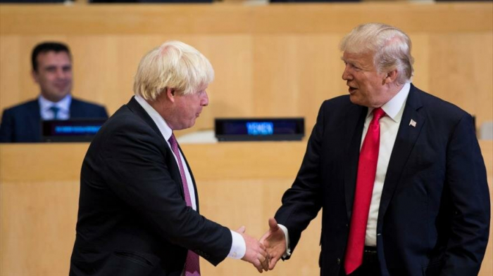   Trump pacta con Johnson ampliar lazos económicos tras el Brexit  
