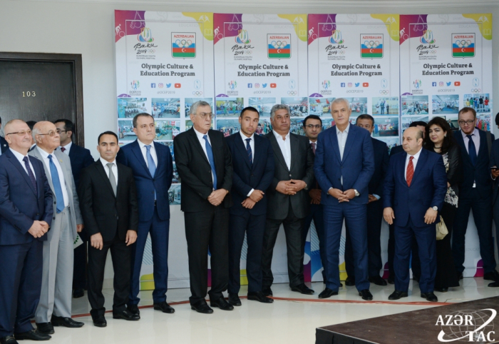  National Olympic Committee hosts meeting with medalists of EYOF Baku 2019  