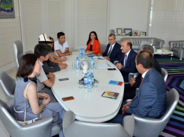   Azerbaijan Minister of Culture receives Kyrgyz delegation  