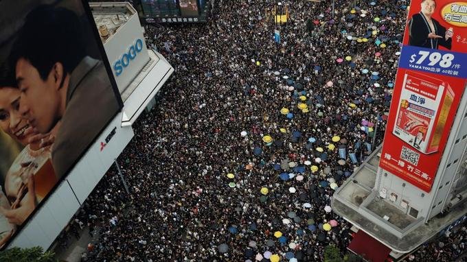 Hong Kong: nouvelle manifestation massive anti-gouvernementale