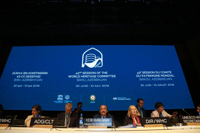UNESCO: le Comité du patrimoine mondial adopte la Déclaration de Bakou - Mise à jour