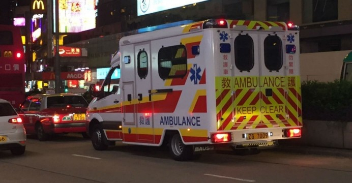 At least 77 injured in two double-decker bus collisions in Hong Kong