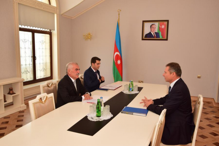  Azerbaiyán y Ucrania, dispuestos a fortalecer la cooperación interregional 