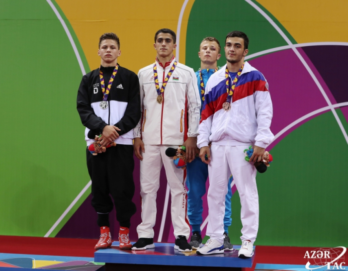   Jabrayil Hajiyev adds 8th gold to Azerbaijan`s medal haul at EYOF Baku 2019  