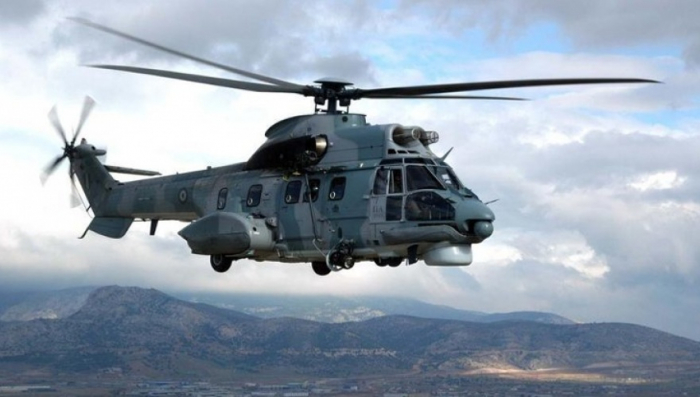 Almaniyada hərbi helikopter qəzaya uğrayıb