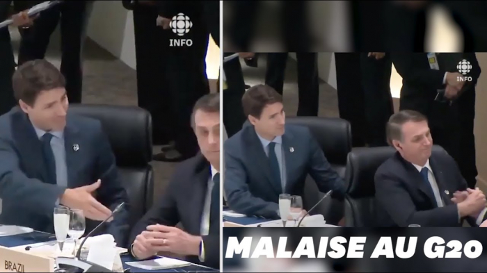 Jair Bolsonaro met un vent à Justin Trudeau au G20 -   VIDEO  