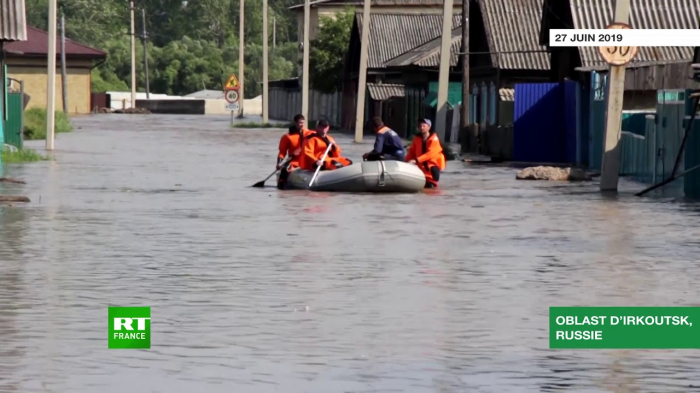 Russie :   12 morts, neuf disparus   après des inondations dans la région du lac Baïkal