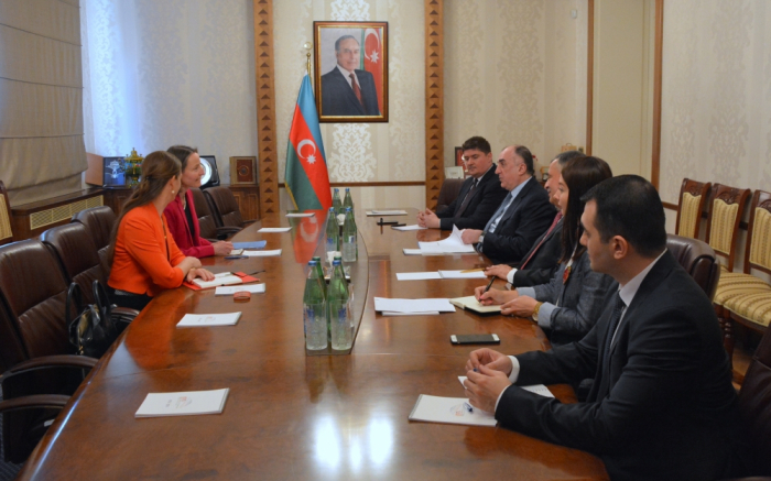   السفير السويسري الجديد يسلم نسخة من أوراق اعتماده لوزير الخارجية الأذربيجاني  