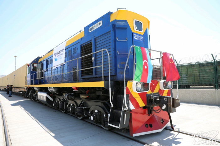  Cérémonie d’accueil du train-bloc Xi’an-Bakou - Photos