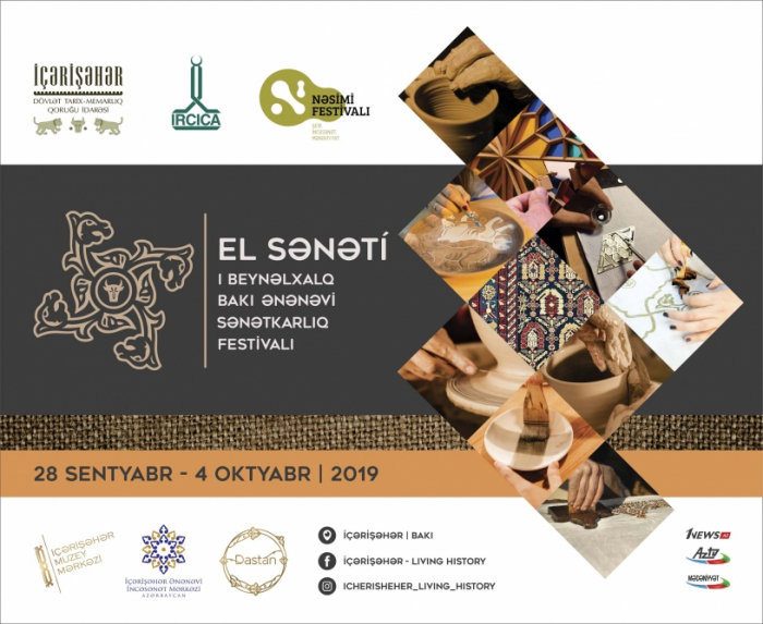   Bakú acogerá el I Festival Internacional de Artesanía Tradicional de Bakú "Arte Popular"  