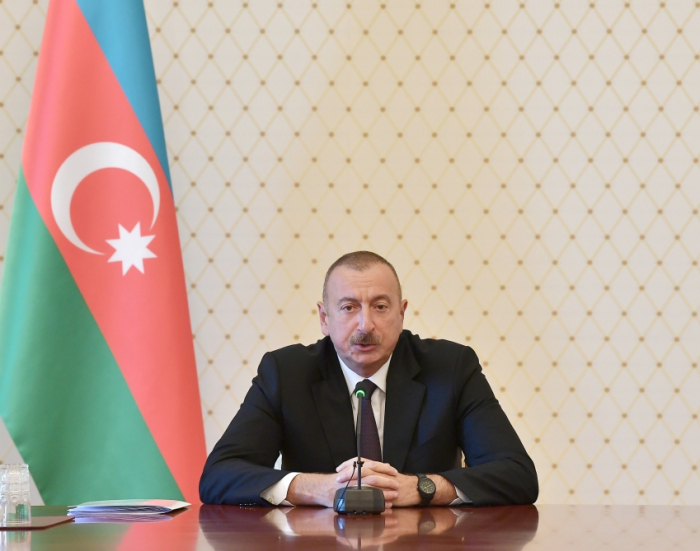  "Wir müssen ständig neue Arbeitsplätze schaffen" -  Präsident Ilham Aliyev   