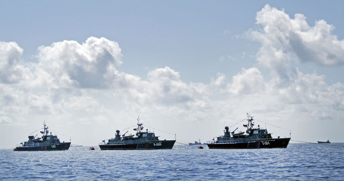  Azerbaiyán celebra el Día de la Armada 