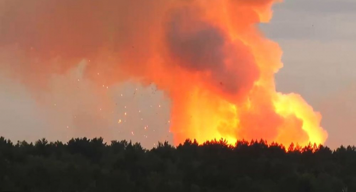  Großbrand und Explosionen im ostsibirischen Munitionslager –  Notstand ausgerufen  