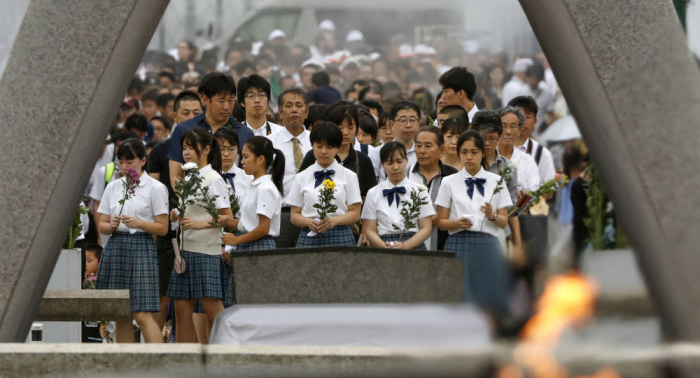   Japan gedenkt der Opfer des US-Atombombenabwurfs auf Hiroshima  