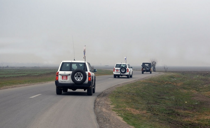  OSCE monitoring on contact line of Azerbaijani, Armenian troops ends without incident  