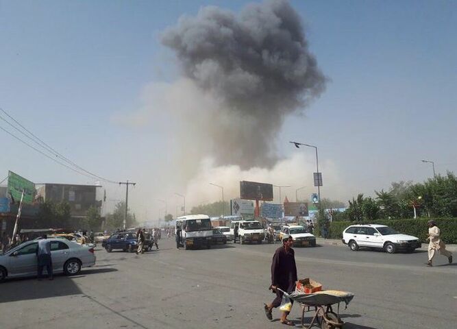   Al menos 34 heridos por la explosión de un coche bomba en el oeste de Kabul  