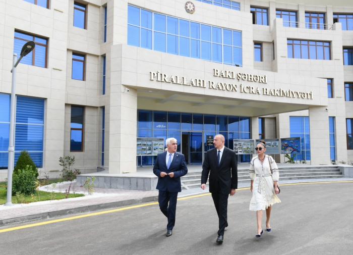 Ilham Aliyev asiste a una serie de inauguraciones en el distrito Pirallahí- Actualizado