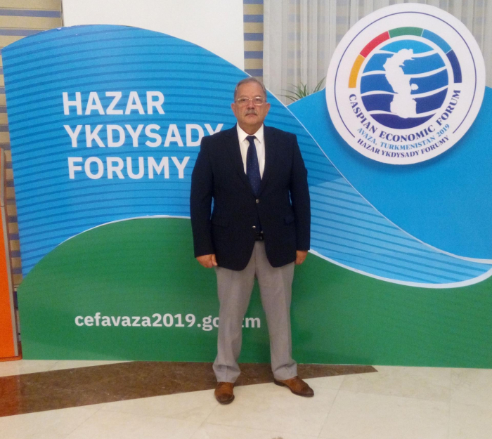 Head of Baku Network taking part in 1st Caspian Economic Forum in Turkmenistan