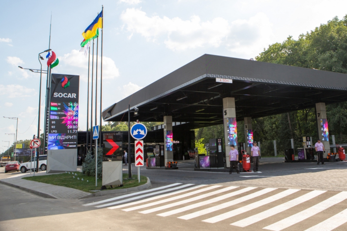   SOCAR abre una nueva gasolinera de nuevo formato en Kiev  