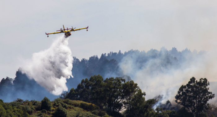 El incendio de Gran Canaria alcanza las 10.000 hectáreas