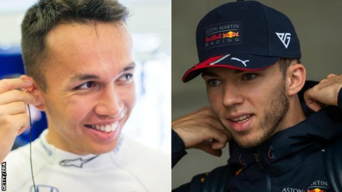 Red Bull: Alexander Albon to replace Pierre Gasly