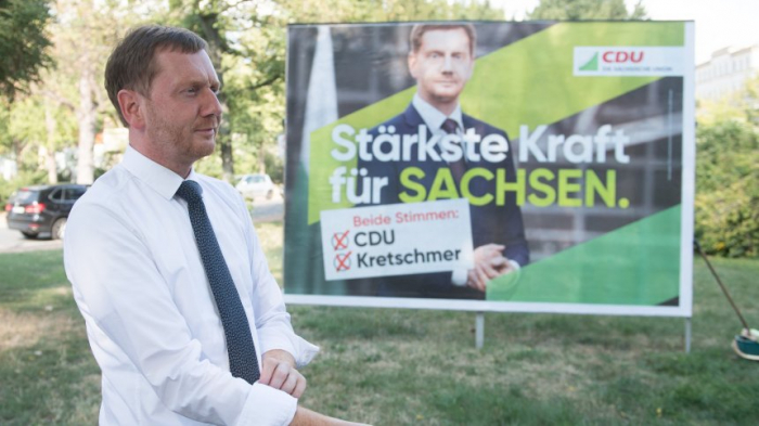 CDU in Sachsen knapp vor AfD