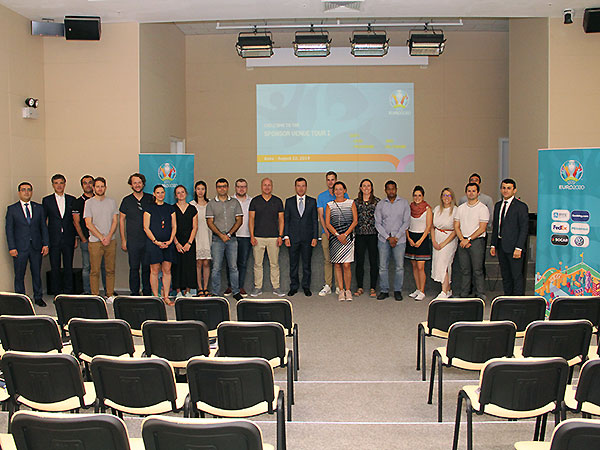   Representatives of sponsors of Euro-2020 visit Baku  