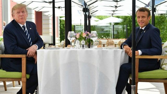     Cumbre del G7  , con agenda compleja y un mano a mano entre Macron y Trump  