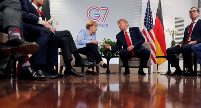     Weißes Haus:   Trump und Merkel sprachen bei G7 über regionale Sicherheit und internationalen Handel  