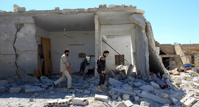 Comienza la reconstrucción en la recién liberada ciudad siria de Jan Sheijun