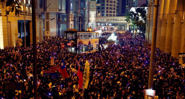     Hongkong:   Polizei verbietet für Wochenende geplanten Massenprotest   