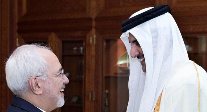 أمير قطر يتسلم "رسالة خطية" من الرئيس الإيراني