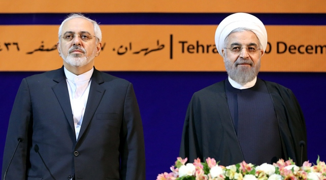  Hassan Rouhani und Javad Zarif besuchen Aserbaidschan 