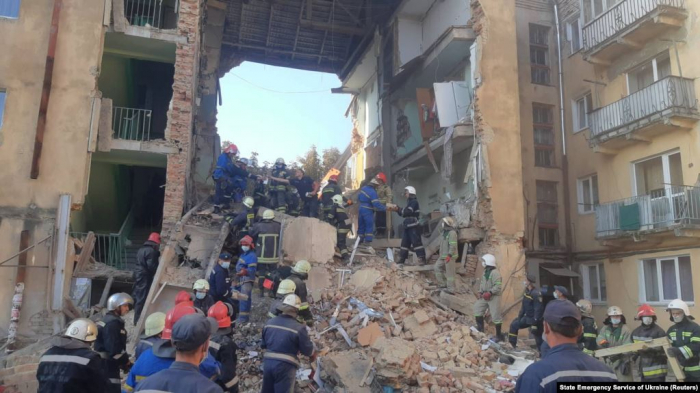 Two killed in suspected natural-gas explosion in Western Ukraine