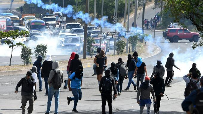   Honduras:   affrontements lors d