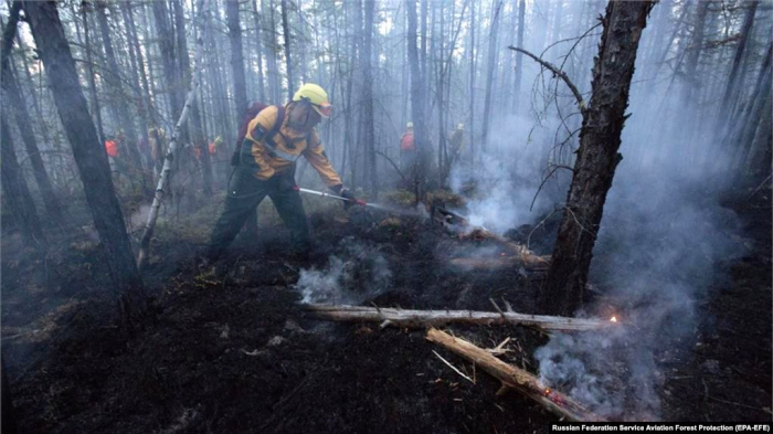 Seventy Wildfires still active in Russia’s Siberia