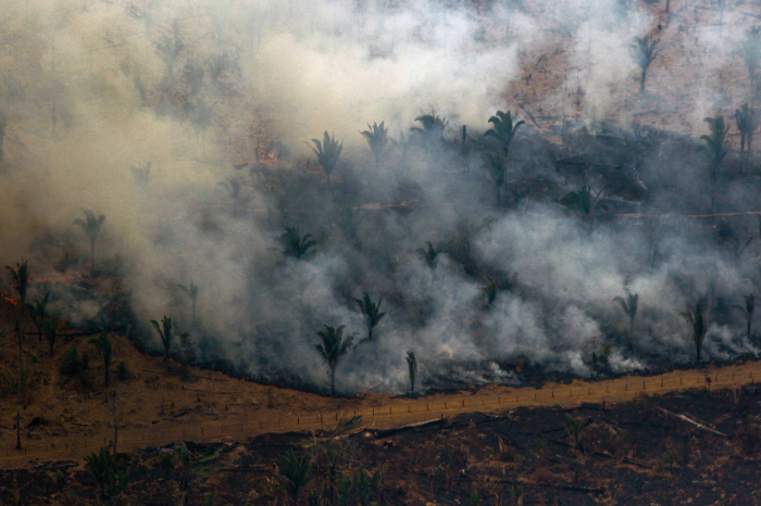 Le Brésil déploie deux avions contre les incendies en Amazonie