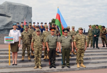  La ceremonia de apertura del concurso "Frontera de francotirador" 