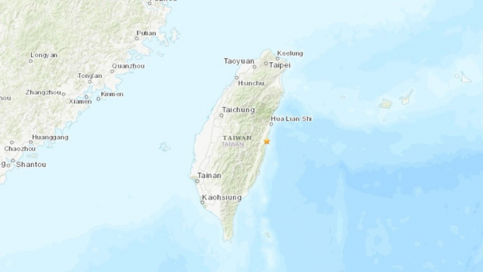 Un sismo de magnitud 5,0 sacude la isla de Taiwán