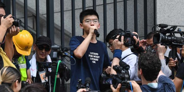 Hongkong: le militant prodémocratie Joshua Wong arrêté